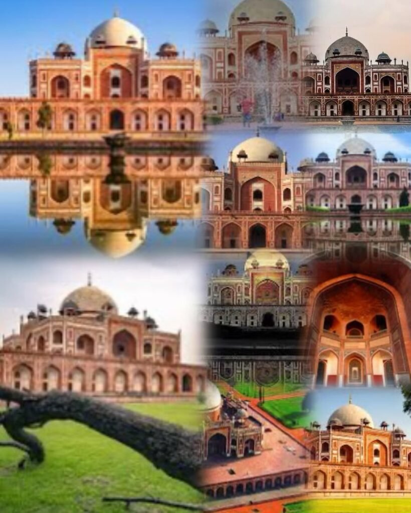 Humayun's Tomb in Delhi, India.