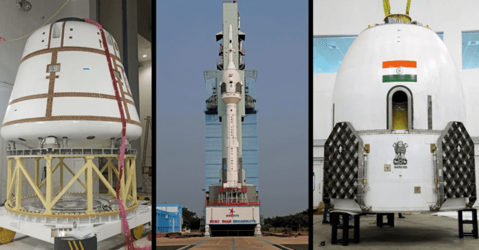 ISRO has successfully launched a test vehicle for the Gaganyaan Mission.