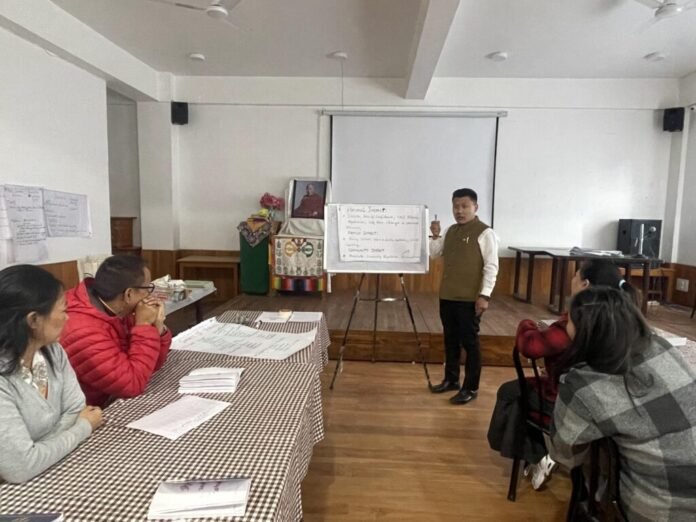 Dharamshala Tibetan Settlement Officer, Kunchok Migmar, is joining the training as a member of the committee dedicated to addressing sexual and gender-based violence (SGBV).