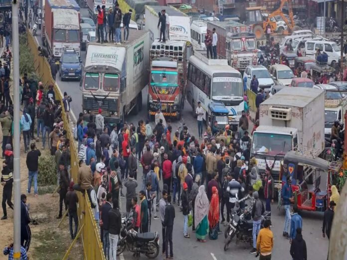 Live news updates on drivers strike: 2,000 petrol pumps run out in west and north India.