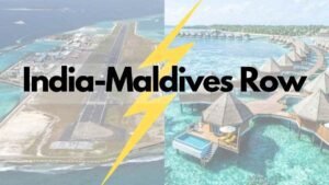 What is the disagreement between India and Maldives.