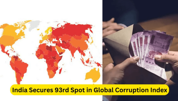 India Claims 93rd Position in Global Corruption Index Examining the Global Landscape of Corruption