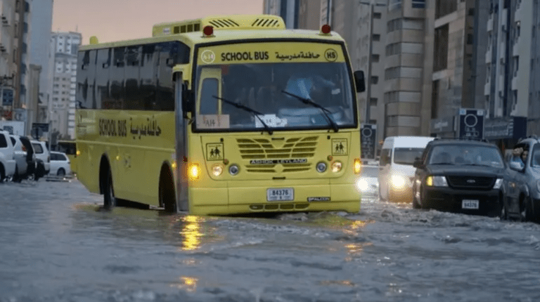 Dubai Braces for Heavy Rain and Hail: Shift to Work-from-Home, Distance Learning Activated