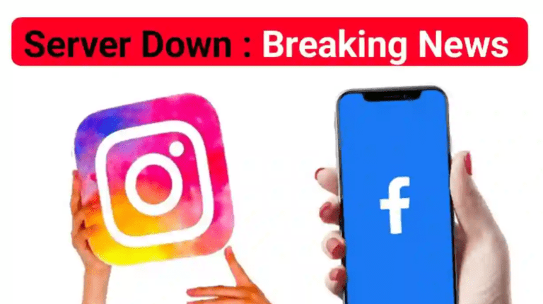 Instagram and Facebook Servers Experiencing Outage.