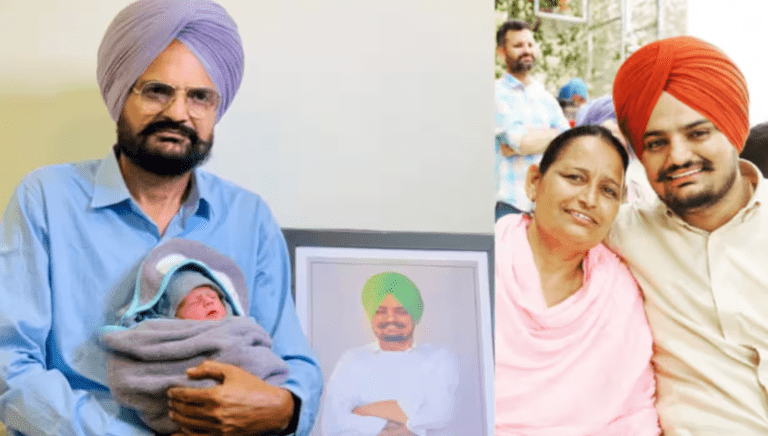 Joyous Arrival Sidhu Moosewala's Parents Greet Baby Boy with Open Arms