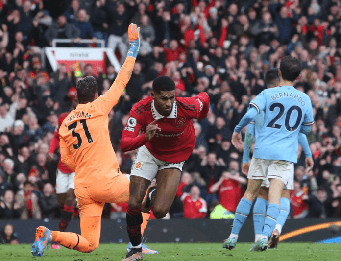 Manchester United 2 - Manchester City 1 Rashford Seals Victory Amid Controversy