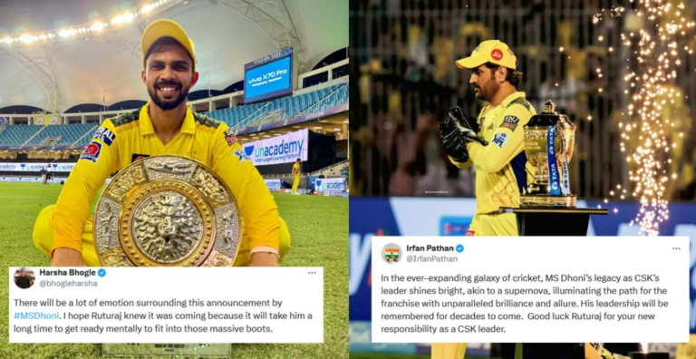 Surprise Among IPL 2024 Fans Ruturaj Gaikwad Takes Over CSK Captaincy from MS Dhoni