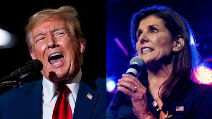Trump and Haley Compete for Votes in Super Tuesday Showdown