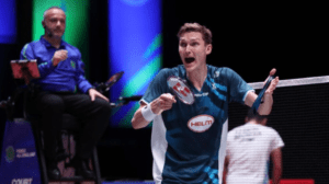 Unexpected Exit Axelsen Eliminated from All England Open.