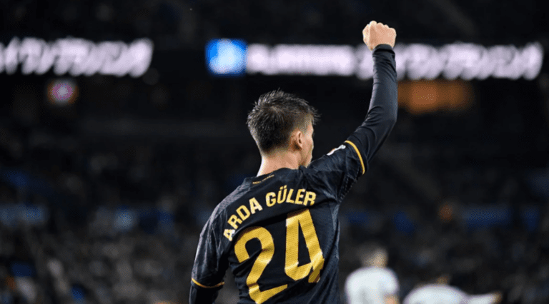 Real Madrid Arda Guler Secures Vital Win Against Real Sociedad