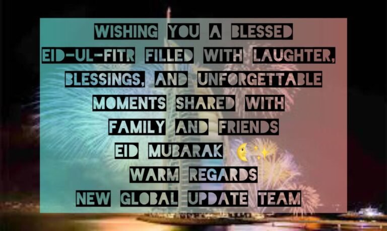 Wishing you a blessed Eid-ul-Fitr filled with laughter, blessings, and unforgettable moments shared with family and friends.