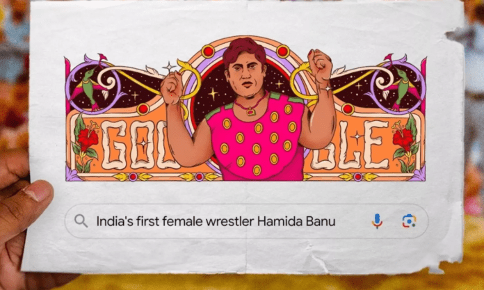 Google Doodle Honors Wrestler Hamida Banu A Tribute to Her Legacy.
