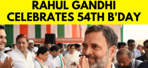 Congress Workers Celebrate Rahul Gandhi 48th Birthday in New Delhi Happy Birthday Rahul.