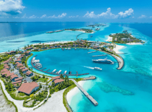 Drone Short of Maldives.