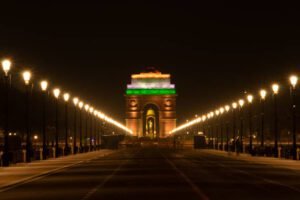 India Gate on Independence day