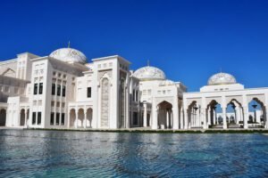 Sheikh Zayed Grand Mosque in Abu Dhabi.