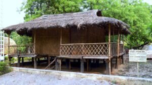 Delhi - National Crafts Museum - Adi Hut From Arun