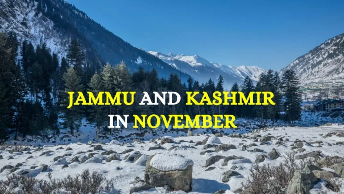 Jammu and Kashmir in November