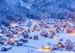 Magical Places to See Snow in Japan.