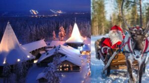 Christmas Is Celebrated in Lapland 