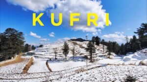 Kufri turns into a winter wonderland