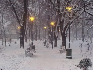Bucharest in winter