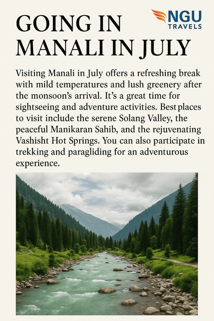 Perfect Manali Monsoon Moments